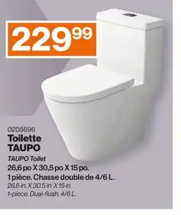 Patrick Morin TAUPO Toilet offer