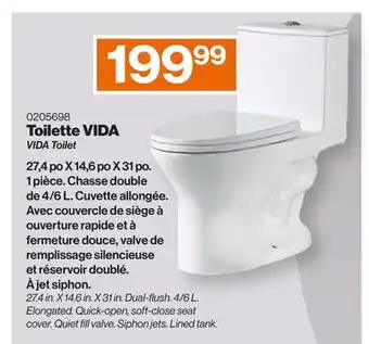 Patrick Morin VIDA Toilet offer