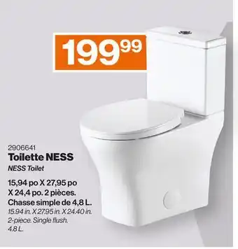 Patrick Morin NESS Toilet offer