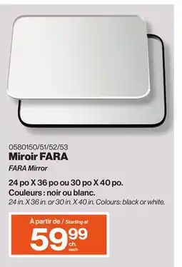 Patrick Morin FARA Mirror offer