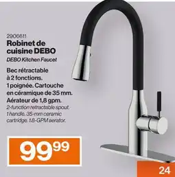 Patrick Morin DEBO Kitchen Faucet offer