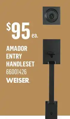 Canac Amador Entry Handleset offer