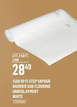 Canac 1500 Opti-Step Vapour Barrier Sub-Flooring Underlayment offer