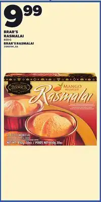 Provigo BRAR'S RASMALAI, 850 G offer