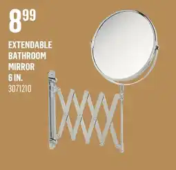 Canac Extendable Bathroom Mirror 6 in offer