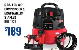 Canac 6-Gallon Air Compressor & Brad Nailer/Stapler offer