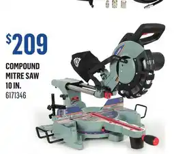 Canac Compound Mitre Saw 10 in offer