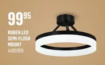 Canac Ruben LED Semi-Flush Mount offer