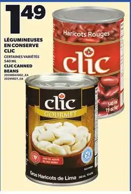 Provigo LÉGUMINEUSES EN CONSERVE CLIC, 540 ML offer