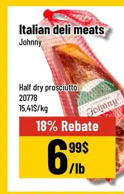 Mayrand Johnny Italian deli meats offer