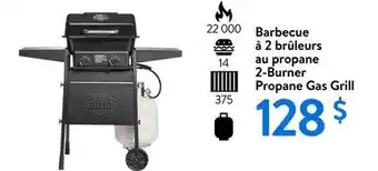 Walmart 2-Burger Propane Gas Grill offer