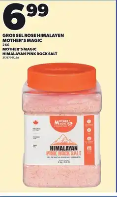 Provigo GROS SEL ROSE HIMALAYEN MOTHER'S MAGIC, 2 KG offer