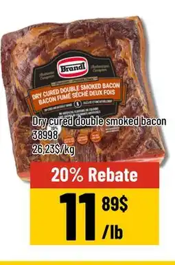 Mayrand Dry cured double smoked bacon offer