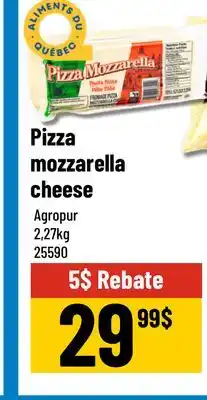 Mayrand Agropur Pizza mozzarella cheese offer