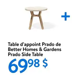 Walmart Homes & Gardens Prado Side Table offer