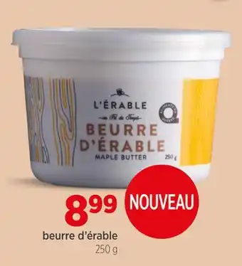 Avril beurre d'érable offer