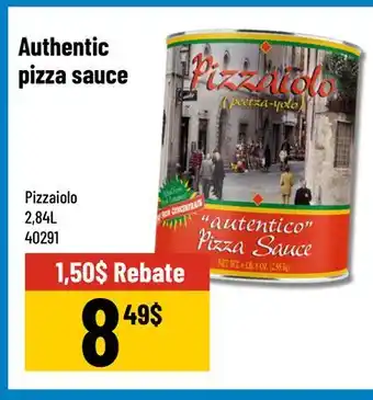 Mayrand Pizzaiolo Authentic pizza sauce offer