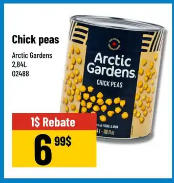 Mayrand Arctic Gardens Chick peas offer