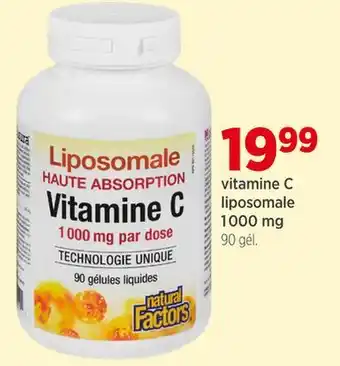 Avril vitamine C liposomale 1 000 mg offer