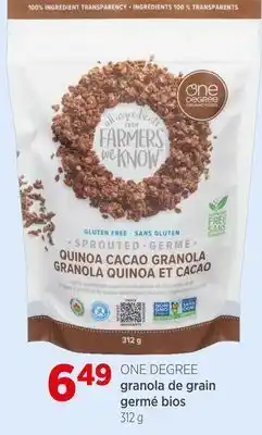 Avril Granola de grain germé bios offer