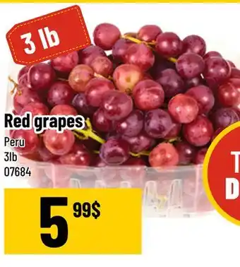 Mayrand Red grapes offer