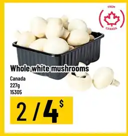 Mayrand Whole white mushrooms offer