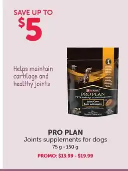 Mondou PRO PLAN Joints Supplements for dogs offer