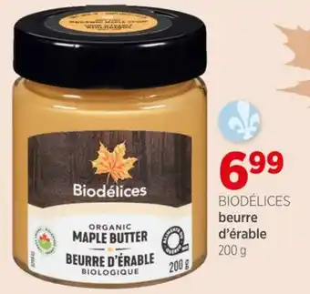 Avril Beurre d'érable offer