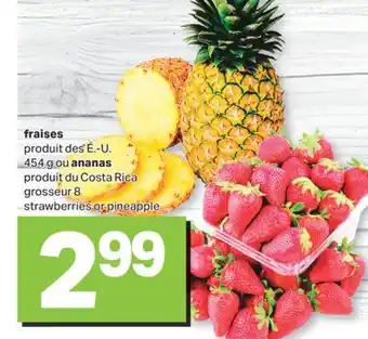 L'Intermarché FRAISES, 454 G, ANANAS offer