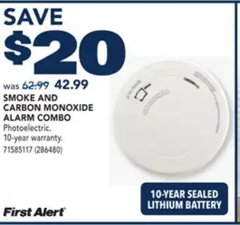 RONA SMOKE AND CARBON MONOXIDE ALARM COMBO offer