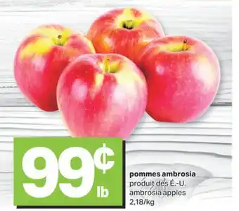 L'Intermarché POMMES AMBROSIA offer