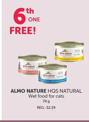 Mondou ALMO NATURE HQS NATURAL Wet Food for Cats 70 g offer