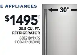 RONA GE APPLIANCES 20.8 CU. FT. REFRIGERATOR offer