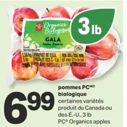 L'Intermarché POMMES BIOLOGIQUE, 3 lb offer