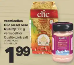 L'Intermarché VERMICELLES OU SEL ROSE, 500 g offer