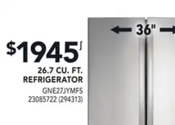 RONA 26.7 CU. FT. REFRIGERATOR offer