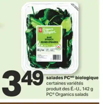 L'Intermarché SALADES BIOLOGIQUE offer