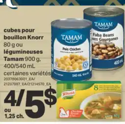 L'Intermarché Cubes pour bouillon 80 g ou légumineuses 900 g, 400/540 mL offer