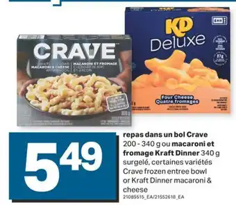 L'Intermarché REPAS DANS UN BOL, 200-340 G OU MACARONI ET FROMAGE DINNER, 340 G offer