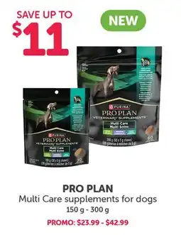 Mondou PRO PLAN Multi Care Supplements for dogs offer