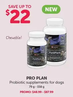 Mondou PRO PLAN Probiotic Supplements for dogs offer