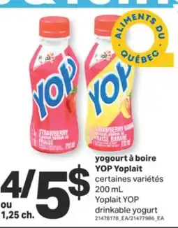 L'Intermarché YOGOURT À BOIRE YOP, 200 ML offer