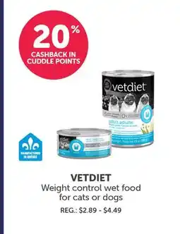 Mondou VETDIET Weight Control Wet Food For Cats or Dogs offer