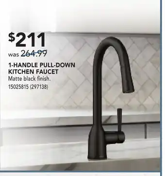 RONA 1-HANDLE PULL-DOWN KITCHEN FAUCET offer