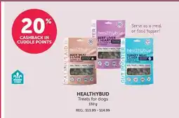 Mondou HEALTHYBUD Treats for dogs offer