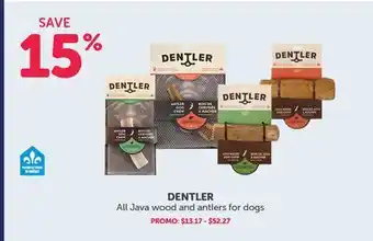 Mondou DENTLER All Java Wood and Antlers for dogs offer