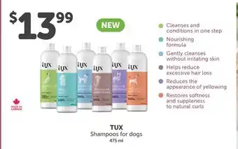 Mondou TUX Shampoos for Dogs offer