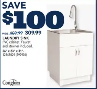 RONA LAUNDRY SINK offer