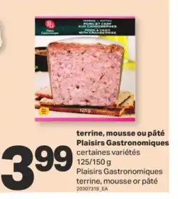 L'Intermarché TERRINE, MOUSSE OU PÂTÉ, 125/150 G offer