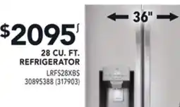 RONA LG 28 CU. FT. REFRIGERATOR offer